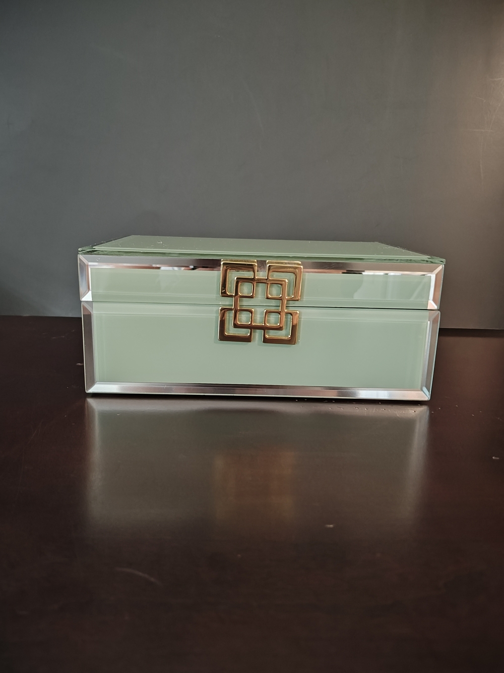 Vintage Giovanni Style Glass/lucite Box